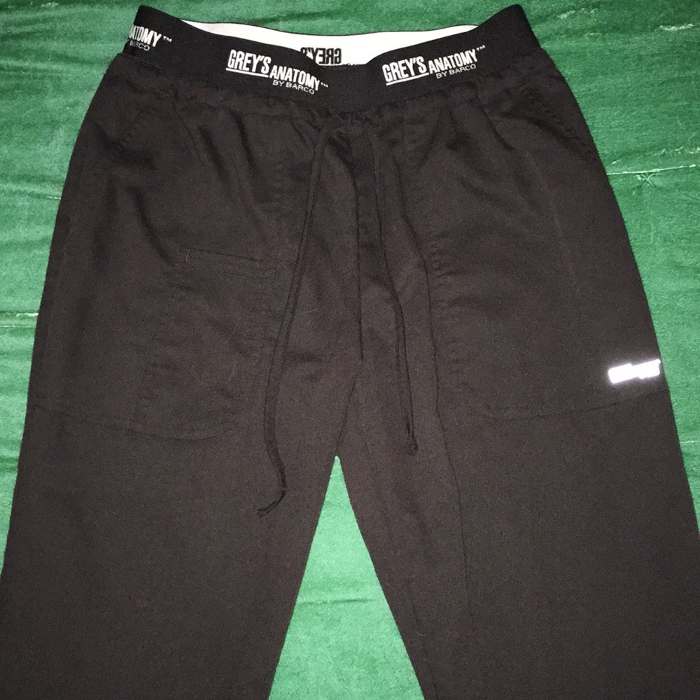 Grey’s Anatomy black size XS scrub pants